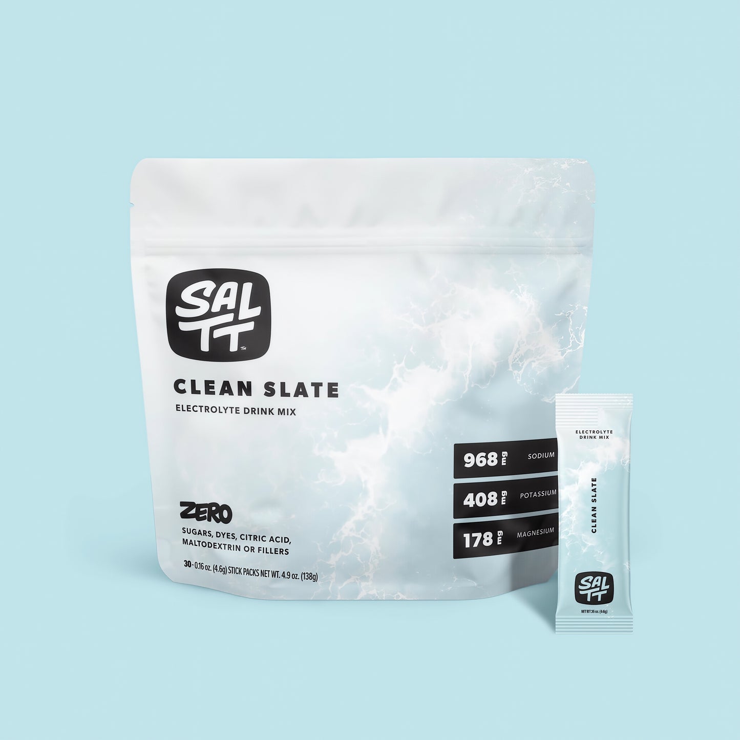 SALTT Electrolytes Powder Packets (Ultra Variety Pack - Multiple Flavors) 30 Stick Packs